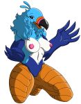  anthro avian bird breasts cereal crossgender female food froot_loops frootloops mascot nipples nude pussy solo toucan toucan_sam zimaku15 