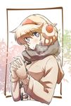  :o alice_margatroid alternate_costume bad_id bad_twitter_id blonde_hair blue_eyes blush character_name coat cropped_torso earmuffs gloves hairband highres long_sleeves looking_at_viewer non_(z-art) open_mouth scarf short_hair solo text_focus touhou upper_body winter_clothes 