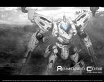 armored_core armored_core:_for_answer from_software gun mecha ruins weapon white_glint 
