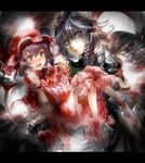  bad_id bad_pixiv_id carrying izayoi_sakuya letterboxed multiple_girls princess_carry remilia_scarlet touhou ultimate_asuka 