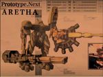  aretha armored_core armored_core_4 from_software gatling_gun gun mecha weapon 