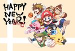  2015 6+boys :d amiibo blue_eyes blush cape controller donkey_kong donkey_kong_(series) doubutsu_no_mori earrings facial_hair fire_emblem fire_emblem:_kakusei fox_mccloud game_controller gamecube_controller gamepad gen_1_pokemon grin handheld_game_console hat jandara_rin jewelry kid_icarus kirby kirby_(series) krom laurel_crown link looking_at_viewer mario mario_(series) metroid morph_ball multiple_boys mustache nintendo nintendo_3ds one_eye_closed open_mouth pikachu pit_(kid_icarus) playing_games pointy_ears pokemon pokemon_(creature) samus_aran signpost smile star_fox super_mario_bros. super_smash_bros. the_legend_of_zelda translation_request villager_(doubutsu_no_mori) wii_fit wii_fit_trainer wii_remote wings 