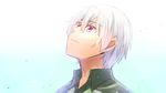  aki_(neyuki41028) bad_id bad_pixiv_id ledo_(suisei_no_gargantia) looking_up male_focus red_eyes silver_hair solo suisei_no_gargantia 