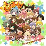  :d ;d ^_^ animal_ears black_hair blonde_hair blue_eyes bow brown_eyes brown_hair camera candy cat_ears chibi closed_eyes fang flower food fukuyama_mai futaba_anzu green_eyes green_hair hair_bow hair_flower hair_ornament hairband hairclip heart heterochromia himekawa_yuki honda_mio houjou_karen idolmaster idolmaster_cinderella_girls image_sample jougasaki_mika jougasaki_rika kamiya_nao kanzaki_ranko koshimizu_sachiko lollipop long_hair low_twintails maekawa_miku mifune_miyu miyamoto_frederica mochida_arisa moroboshi_kirari multiple_girls nicoseiga_sample ogata_chieri one_eye_closed one_side_up open_mouth parody parted_lips pink_hair puchimasu! red_eyes sakuma_mayu school_uniform shibuya_rin shimamura_uzuki shirasaka_koume silver_hair smile star starry_background swirl_lollipop takafuji_kako takagaki_kaede takamori_aiko totoki_airi twintails two_side_up v-shaped_eyebrows yellow_eyes yukinii_(niiyuki) 