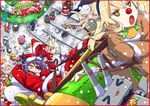  &gt;_&lt; akatsuki_(kantai_collection) animal_costume antlers blonde_hair blue_eyes bobblehat brown_hair building cannon christmas closed_eyes coat eyepatch failure_penguin food footprints from_below fur_trim fusou_(kantai_collection) gloves hat hibiki_(kantai_collection) ikazuchi_(kantai_collection) inazuma_(kantai_collection) jun'you_(kantai_collection) kaga_(kantai_collection) kantai_collection kiso_(kantai_collection) kongou_(kantai_collection) long_hair machinery miss_cloud multiple_girls musashi_(kantai_collection) pom_pom_(clothes) purple_hair reindeer_antlers reindeer_costume rensouhou-chan robot santa_costume santa_hat shimakaze_(kantai_collection) short_hair sleigh snow stairs standing tatsuta_(kantai_collection) tenryuu_(kantai_collection) thighhighs torichamaru translation_request turret very_long_hair winter_clothes winter_coat yamashiro_(kantai_collection) yamato_(kantai_collection) 