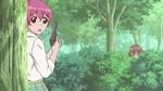  animated_gif blood brown_hair gun pink_hair sabagebu! school_uniform sonokawa_momoka violence weapon 
