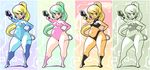  chibi green_hair justin_bailey metroid samus_aran zero_suit 