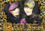  2014 2boys halloween hat male_focus multiple_boys one_piece penguin_(one_piece) red_hair shachi_(one_piece) smile sunglasses 