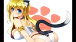  1girl animal_ears ass copyright_request panties pilky tail underwear 
