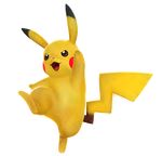  3d lowres no_humans official_art pikachu pokemon pokken_tournament 