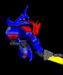  efreet_custom gundam gundam_side_story:_the_blue_destiny lowres mecha weapon 