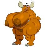 absurd_res anthro arm_hair becky_(johnny_bravo) big_breasts big_butt bodily_fluids body_hair breasts butt butt_hair cartoon_network deer female glistening glistening_body hairy_pussy hairy_thighs hi_res huge_breasts humanoid johnny_bravo_(series) mammal moose new_world_deer nipples possbooty puffy_nipples solo voluptuous_female