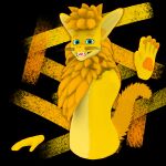 3d_(artwork) absurd_res anthro armless digital_media_(artwork) gesture hi_res male silly sillynim snudge snudgley solo teeth waving waving_at_viewer yellow_body