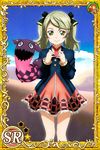  1girl artist_request blonde_hair elize_lutus green_eyes looking_at_viewer official_art tales_of_(series) tales_of_xillia tales_of_xillia_2 teepo_(tales) twintails 