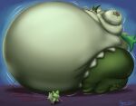 2024 air_inflation andromorph anthro belly big_belly big_butt body_inflation butt cheek_bulge colored digital_media_(artwork) domestic_cat duo felid feline felis feral foot_pump generation_9_pokemon green_body green_tail hi_res hose_in_mouth hose_inflation huge_belly huge_butt hyper hyper_belly hyper_butt hyper_cheeks hyper_inflation immobile inflation inflation_fetish intersex mammal meowscarada motion_lines nintendo oregene pawpads pink_eyes pink_nose pink_pawpads pokemon pokemon_(species) puffed_cheeks red_hose shaded signature sprigatito swelling tail