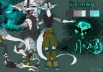 absurd_res anthro claws clothed clothing digital_media_(artwork) dragon english_text fluffy fur hair hi_res horn looking_at_viewer male mythological_creature mythological_scalie mythology open_mouth pawpads paws rinkamo scalie signature simple_background solo tail text tongue white_body white_fur wolfennecus(world)