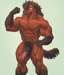  abs anthro balls biceps emoster equid equine flexing flexing_bicep genitals hi_res horse male mammal muscular muscular_anthro muscular_male nipples pecs penis solo tail vein veiny_muscles veiny_penis 