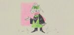  2024 anthro biped bovid caprine clothed clothing deltarune english_text eyewear glasses goat hi_res looking_at_viewer male mammal open_mouth pose ralsei solo standing text text_on_clothing undertale_(series) wolftangart 