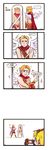  2boys 4koma ;d aa2233a alternate_costume angel angel_wings annoyed camera comic ezreal heart highres league_of_legends looking_at_viewer mirror multiple_boys one_eye_closed open_mouth pout reflection short_hair simple_background smile solo_focus spoken_ellipsis standing taking_picture translated varus white_background wings 