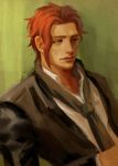  formal jojo_no_kimyou_na_bouken kakyouin_noriaki kilva_lollop male_focus necktie red_hair solo suit 