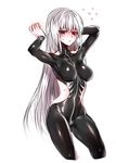  bodysuit heterochromia tanjel tokyo_ghoul white_hair 