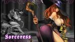  1girl breasts dragon&#039;s_crown huge_breasts large_breasts sorceress sorceress_(dragon&#039;s_crown) witch_hat 