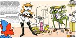  bdsm bondage bottomless bound breasts canine cassandra_cat cat clothed clothing cricket feline female fox half-dressed hentai_boy lingerie mammal max_mouse mouse mystery pussy rodent slylock_fox topless 