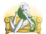  2014 alternate_color anthro bikini bra breasts clothed clothing female green_skin latiar legendary_pok&eacute;mon mega_evolution mega_mewtwo_y mewtwo nintendo open_mouth plain_background pok&eacute;mon pok&eacute;morph red_eyes shiny_pok&eacute;mon sofa solo swimsuit underwear video_games white_skin 