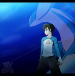  2013 black_hair blue_skin clothed clothing duo feral hair human latiar latios legendary_pok&eacute;mon luxury_ball male mammal night nintendo pok&eacute;ball pok&eacute;mon red_eyes sky star translucent video_games white_skin yellow_eyes 