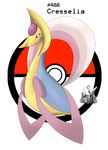  2013 blue_skin cresselia female feral gem latiar legendary_pok&eacute;mon nintendo pink_eyes pink_skin pok&eacute;ball pok&eacute;mon solo video_games yellow_skin 