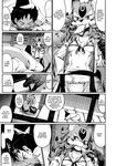  anthro breasts canine comic dialogue eating female food fox human male mammal manga nenemaru small_breasts temple 