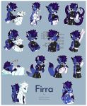 2023 anthro anthro_anon big_breasts blush blush_lines bodily_fluids breasts canid canine canis crossed_arms dominant dominant_anthro dominant_female duo excited female fox goo_transformation hi_res maefeline mammal multiple_poses muzzle_(object) muzzled nervous_sweat pose purple_tentacles sad sleeping sticker_pack sweat tail tail_motion tailwag tentacles tongue tongue_out transformation wolf