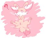  aritst_request bigger_version_at_the_source blush female fennekin kemono lying nintendo pok&eacute;mon pussy solo video_games 