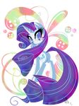  bamboodog equine female feral friendship_is_magic horn looking_at_viewer mammal my_little_pony rarity_(mlp) solo unicorn 