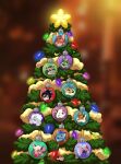 absurd_res anthro bat bear canid canine canis cheetah christmas christmas_decorations christmas_lights christmas_ornament christmas_tree domestic_cat domestic_dog felid feline felis female fox group hare hi_res holidays lagomorph leporid male mammal naoto neopets plant rabbit ragdoll_cat star tree wolf