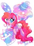  bamboodog blue_eyes equine female food friendship_is_magic fur horn mammal muffin my_little_pony pink_fur pinkie_pie_(mlp) tongue tongue_out unicorn 