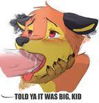  anthro big_penis blush canine cum disembodied_hand disembodied_penis dog duo erection fellatio gay humanoid_penis husky ichy_(husky) male mammal open_mouth oral penis red_eyes sex solo_focus thick_penis tongue tongue_out wagnermutt 