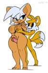  areola big_breasts breast_fondling breasts duo erect_nipples female fondling frottage fur grope hair larger_female male miles_prower nipples nude penis rouge_the_bat sega sex size_difference sonic_(series) thigh_sex video_games white_fur wide_hips xylas yellow_fur 