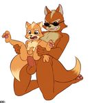  age_difference anal anal_penetration anthro balls canine crazedg cub duo father father_and_son fox fox_mccloud gay humanoid_penis incest james_mccloud male mammal nintendo parent penetration penis son star_fox video_games young 