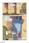  anthro comic dnd dragonborn duo gay hypnosis kobold male mind_control muskie penis reptile scalie tolok 