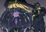 after_anal anus bent_over big_breasts black_body blush blush_lines bodily_fluids breasts butt censored censored_anus censored_genitalia censored_pussy cum cum_in_ass cum_inside cum_on_butt darling_in_the_franxx digital_drawing_(artwork) digital_media_(artwork) female genista genital_fluids genitals hand_on_hip holding_object holding_weapon humanoid machine mosaic_censorship multiple_angles nipples plump_labia pochincoff puffy_anus puffy_nipples pupils purple_anus purple_nipples purple_pussy pussy rear_view red_eyes robot robot_humanoid shaking sidelocks smile smiling_at_viewer spread_anus spreading standing steam steaming_body studio_trigger trembling vaginal_fluids weapon white_pupils