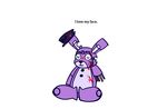  ambiguous_gender amputee animatronic anthro blood bonnie_(fnaf) comic english_text eyes_closed five_nights_at_freddy&#039;s five_nights_at_freddy&#039;s_2 good_end happy hat lagomorph machine mammal mechanical plain_background rabbit robot smile solo text white_background 