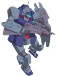  absurdres advance_of_zeta_re-boot assault_visor blue_visor earth_federation gm_sniper_ii gun gundam gundam_0080 highres machinery mecha mecha_focus mecha_kaku_man mobile_suit radio_antenna rifle robot science_fiction scope shield sketch sniper_rifle weapon white_background 