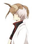  ambiguous_gender blush brown_fur canine clothing duo eevee feral fur gintama gintoki grey_eyes hair human male mammal nintendo open_mouth pok&eacute;mon red_eyes unknown_artist video_games white_hair white_skin 