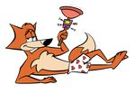  anthro blue_eyes boxers bulge canine chest_tuft clothing fox fur ladysomnambule looking_at_viewer lying male mammal muscles pecs solo spy_fox tuft underwear 