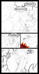  2011 angry anthro asphyxiation buckteeth chokehold choking clenched_teeth comic dialogue digital_media_(artwork) english_text fangs female feral fist fur group hair herpestid hi_res jajuka jasper_(tacokurt) lagomorph leporid long_ears male male/female male/male mammal mongoose monochrome onomatopoeia open_mouth pain punch rabbit reptile roma_(tacokurt) scalie seeing_stars simple_background size_difference snake sound_effects tacokurt tail teeth text trio 