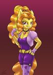  adagio_dazzle_(eg) anthro clothed clothing equestria_girls equine female fur hair hand_on_hip horse long_hair looking_at_viewer lovelyneckbeard mammal my_little_pony necklace orange_hair pink_eyes pony smile solo standing two_tone_hair yellow_fur 