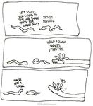  ambiguous_gender animated black_and_white comic dialogue english_text feral forked_tongue giraffe humor left-handed_toons mammal monochrome plain_background reptile scalie snake text tongue tongue_out white_background 