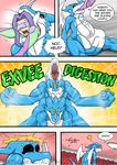  abdominal_bulge bandai boots bulge comic digestion digimon duo exveemon fair fairymon female flexible growth imprint male natsumemetalsonic pain roof solo stretchy theater tight_fit vore wings 