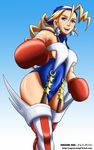  america blonde_hair blue_eyes boxing_gloves breasts justice_gakuen large_breasts shiritsu_justice_gakuen solo tiffany_lords underboob yas 